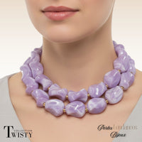 5- Galet Twisty, Aventurine marbré