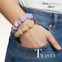 5- Galet Twisty, Aventurine marbré