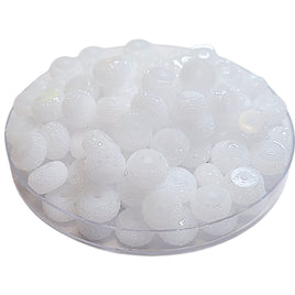 2- Rondelles scintillantes DiscoDisk, Blanc