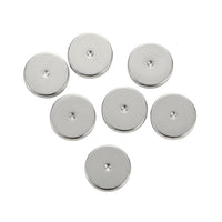 Rondelles de Séparation 10mm, en Plaqué plaqué argent
