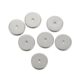 Rondelles de Séparation 10mm, en Plaqué plaqué argent