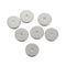 Rondelles de Séparation 10mm, en Plaqué plaqué argent