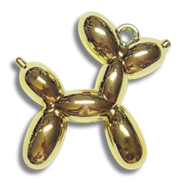 2 - Chien ballon pendentif, CCB doré
