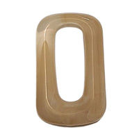 2- PRISME cabochons trapèzes, Nude marbré