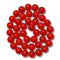 31- Boules en verre 10mm, Cerise