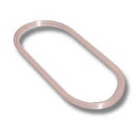 11 - Cadre contour pour arches,  Rose Clair opalin