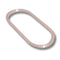 11 - Cadre contour pour arches,  Rose Clair opalin