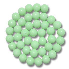33- Boules en verre 10mm, Jade