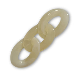 3 - Maillons 29MM, Champagne marbré