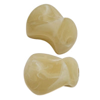 2- Galet Twisty, Champagne marbré