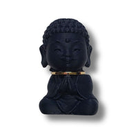 10 - Bouddha, Bleu Marine mat