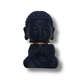 10 - Bouddha, Bleu Marine mat