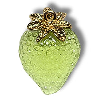 Breloques fraises, Vert clair, Réf GOUR-29