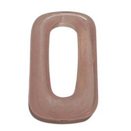 3- PRISME cabochons trapèzes, Rose des sables marbré