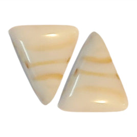 40- Khéops triangle à 2 trous, Nougat marbré