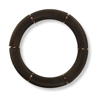 Bracelet Cannelé monocolore, Vert Bronze