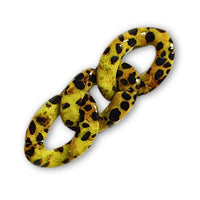 38 - Maillon 29MM, Design motif Léopards