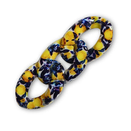 40 - Maillon 29MM, Design motif Citrons