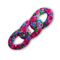 46 - Maillon 29MM, Design motif Fleurs