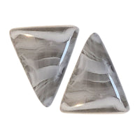 46- Khéops triangle à 2 trous, Gris marbré