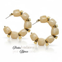 Séparateurs triangles arrondis en CCB, doré Réf CCB51