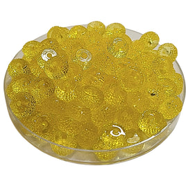4- Rondelles scintillantes DiscoDisk, Citron transparent