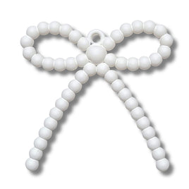 4 - Nœud pendentif, blanc mat