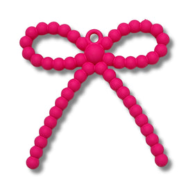 8 - Nœud pendentif, fuchsia mat