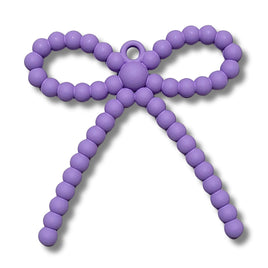 9 - Nœud pendentif, mauve mat