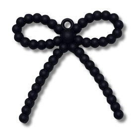 11 - Nœud pendentif, noir mat
