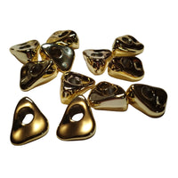 Séparateurs triangles arrondis en CCB, doré Réf CCB51