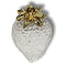 Breloques fraises, Crystal, Réf GOUR-25