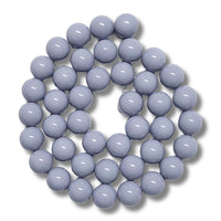 60- Boules en verre 10mm, Gris