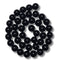 62- Boules en verre 10mm, Noir