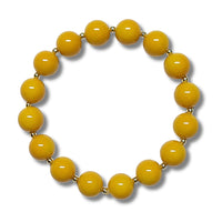 6- Boules en verre 10mm, Mangue
