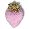 Breloques fraises, Rose clair, Réf GOUR-26