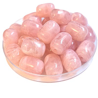 6 - Rolls cylindres en acrylique - Agate rose marbré