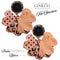 Kit boucles d'oreilles - Collection Gingko - Trio Saumon