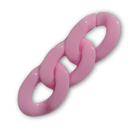 7 - Maillons 29MM, Rose clair