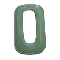 7- PRISME cabochons trapèzes, Menthe marbré