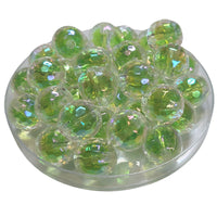 15 - Boules Nid d'abeilles en acrylique, Vert clair 16MM