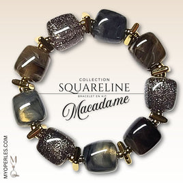 Kit bracelet  - Collection SquareLine - Macadame