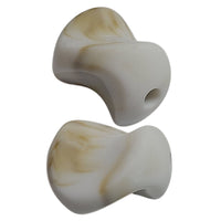 6- Galet Twisty, Nougat marbré