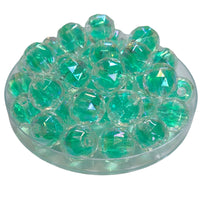 13 - Boules à facettes en acrylique, Jade 16MM
