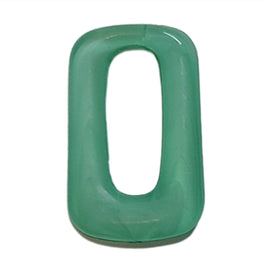 8- PRISME cabochons trapèzes, Jade marbré