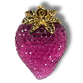 Breloques fraises, Parme, Réf GOUR-27
