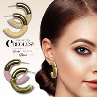 6 - Tubes courbes pour créoles C, Fuchsia