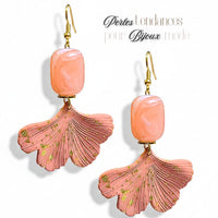 19 - Rolls cylindres en acrylique - Miel foncé marbré