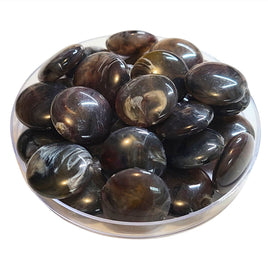 60 - Scoopy palet, Agate fumé marbré