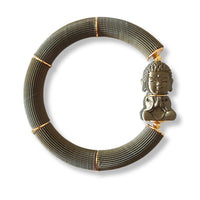 Bracelet Bouddha, Vert Militaire